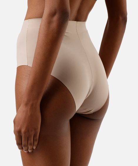 calcinha hot pant feminina dilady  bege