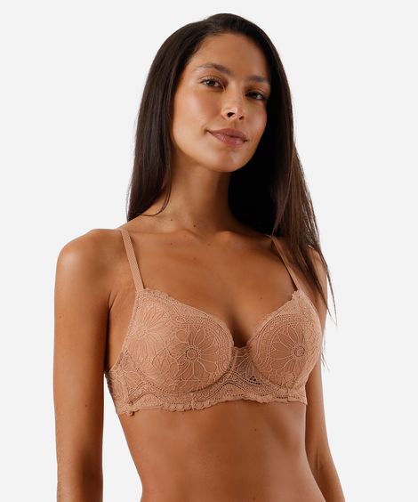 kit de 2 sutiãs feminino de renda colorido