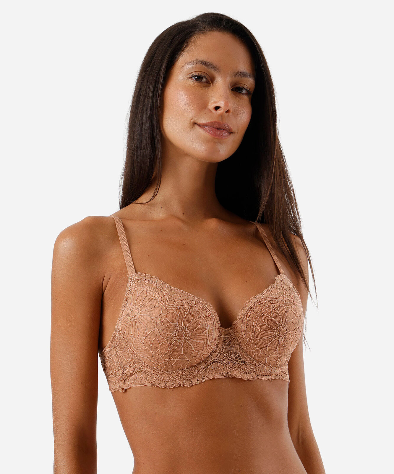 kit de 2 sutiãs feminino de renda colorido