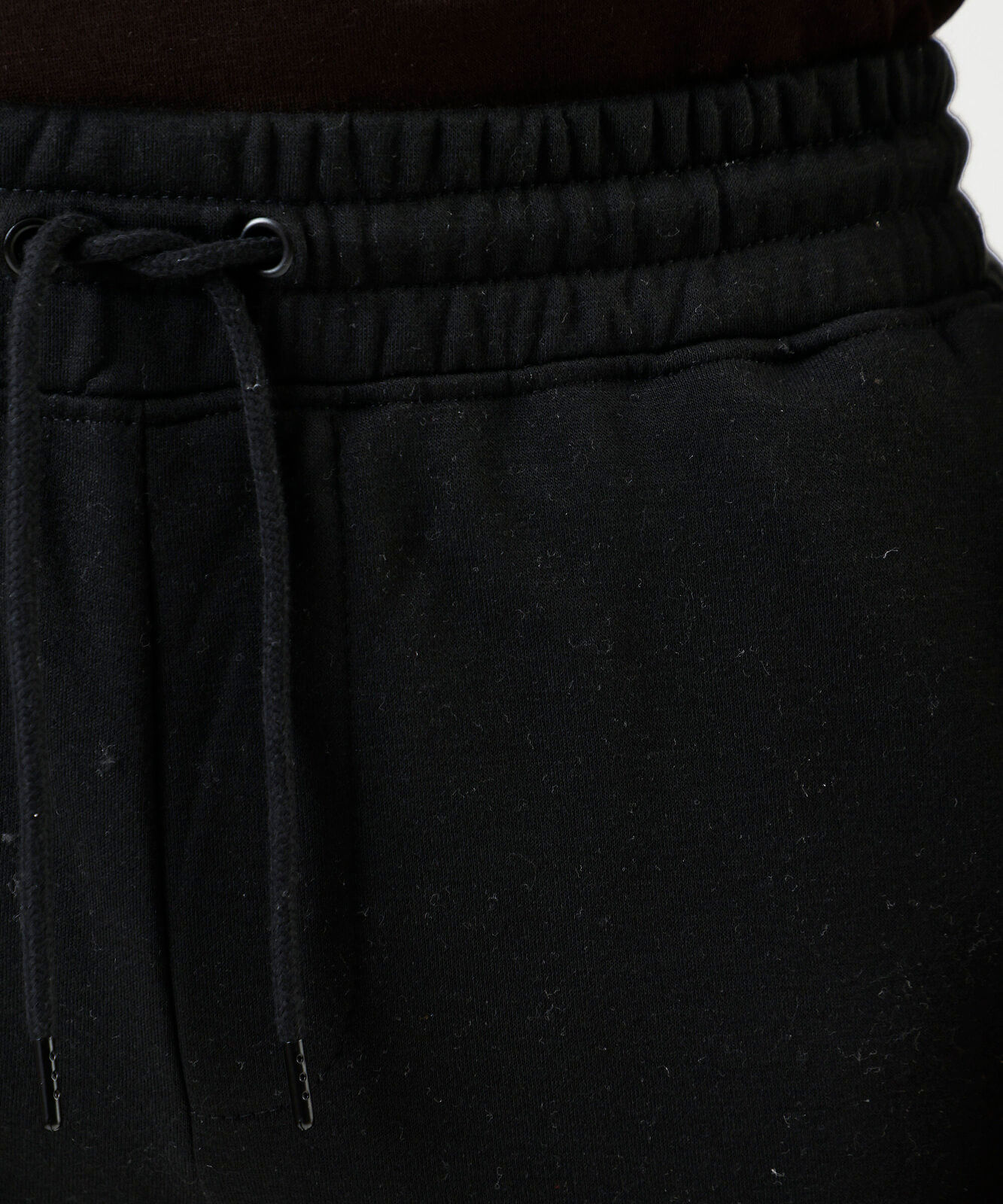 calça jogger masculina de moletom básica preta