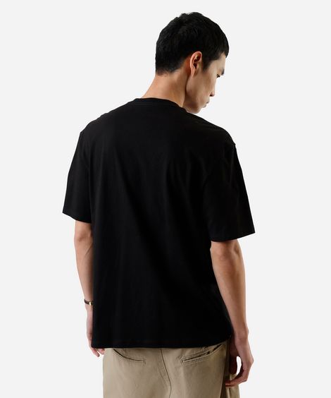 camiseta masculina de algodão demonslayer preta