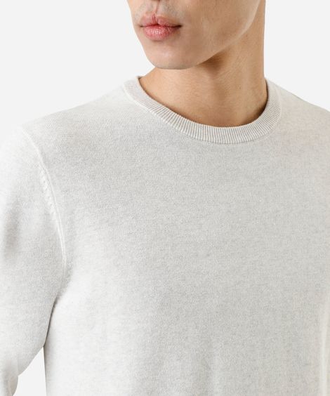 suéter masculino de tricot off white