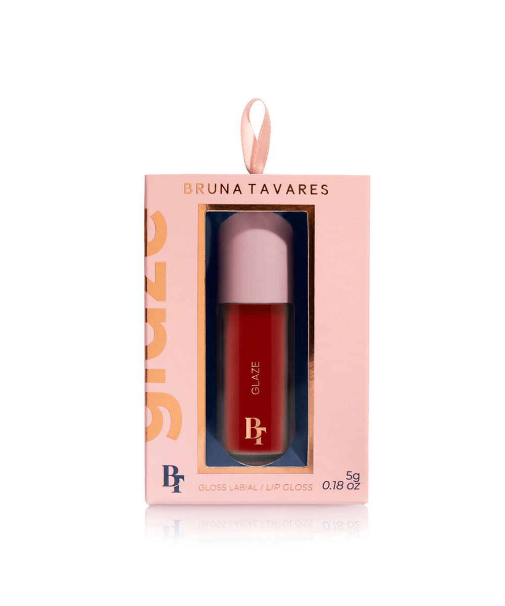 gloss labial bruna tavares glaze scarlet