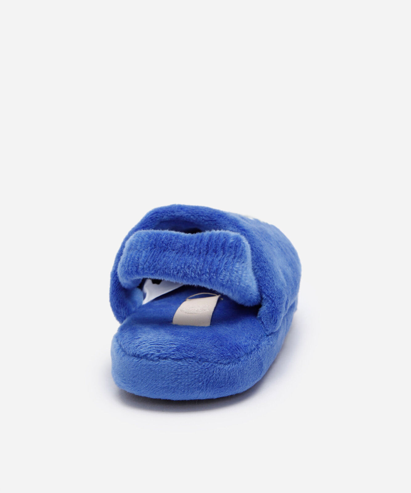 pantufa infantil dinossauro azul