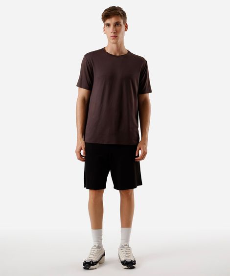 camiseta masculina estampada cea sports marrom