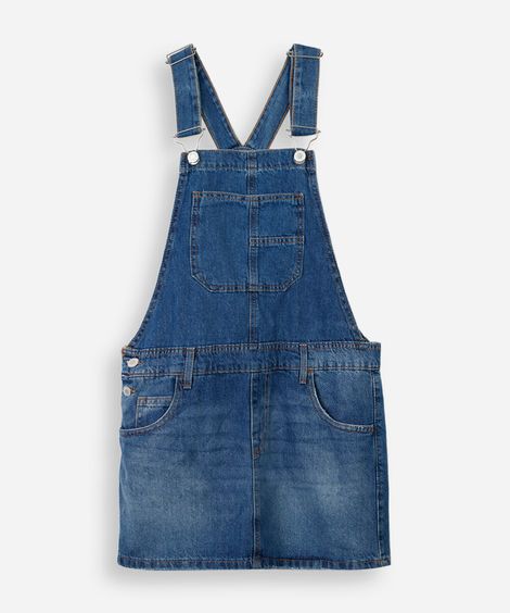 salopete juvenil jeans azul