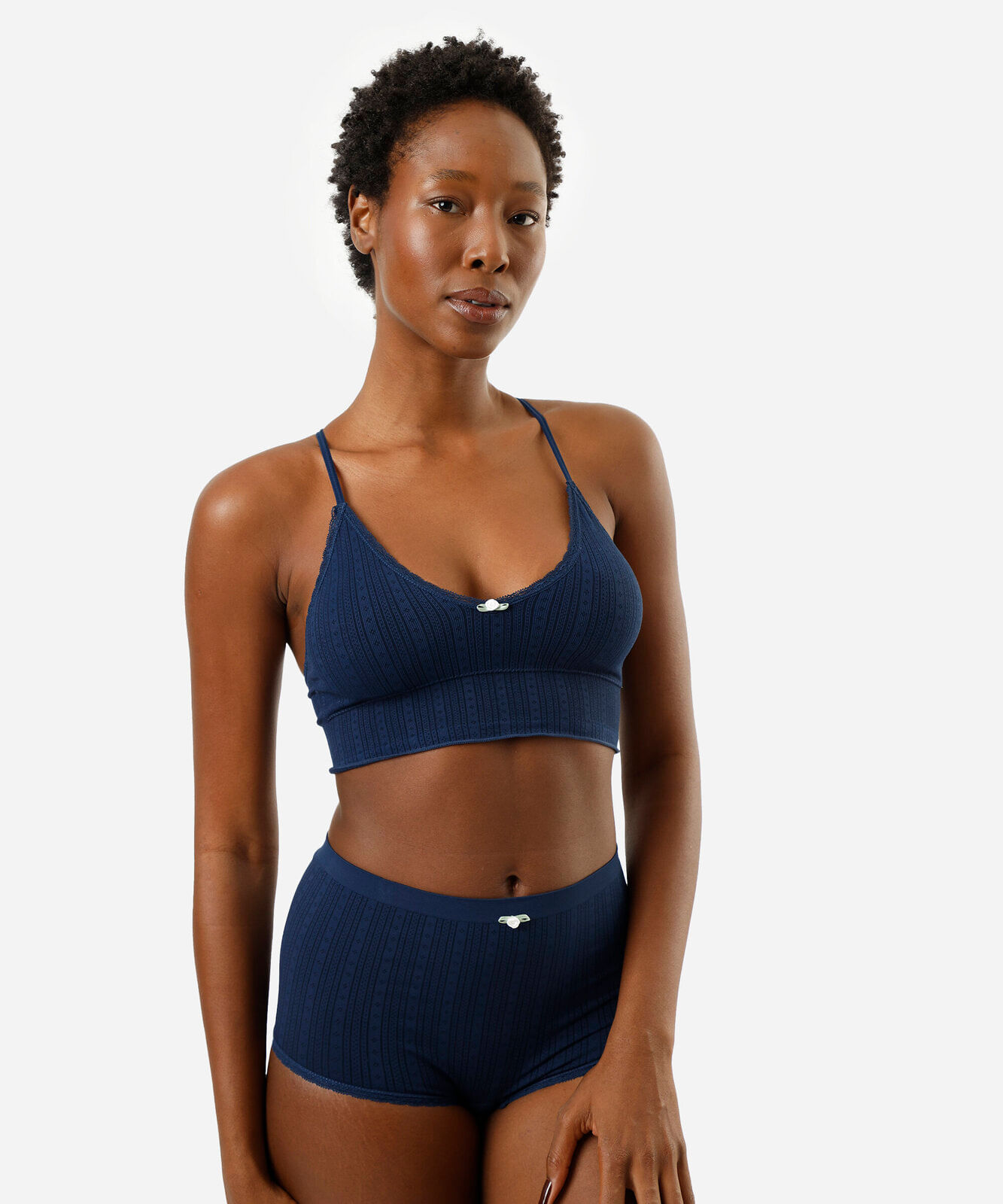 kit de 2 sutiãs top feminino com bojo removível colorido