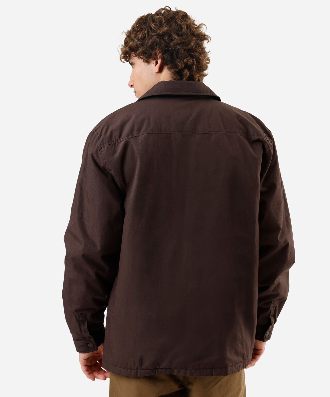 jaqueta masculina com bolso lapela marrom
