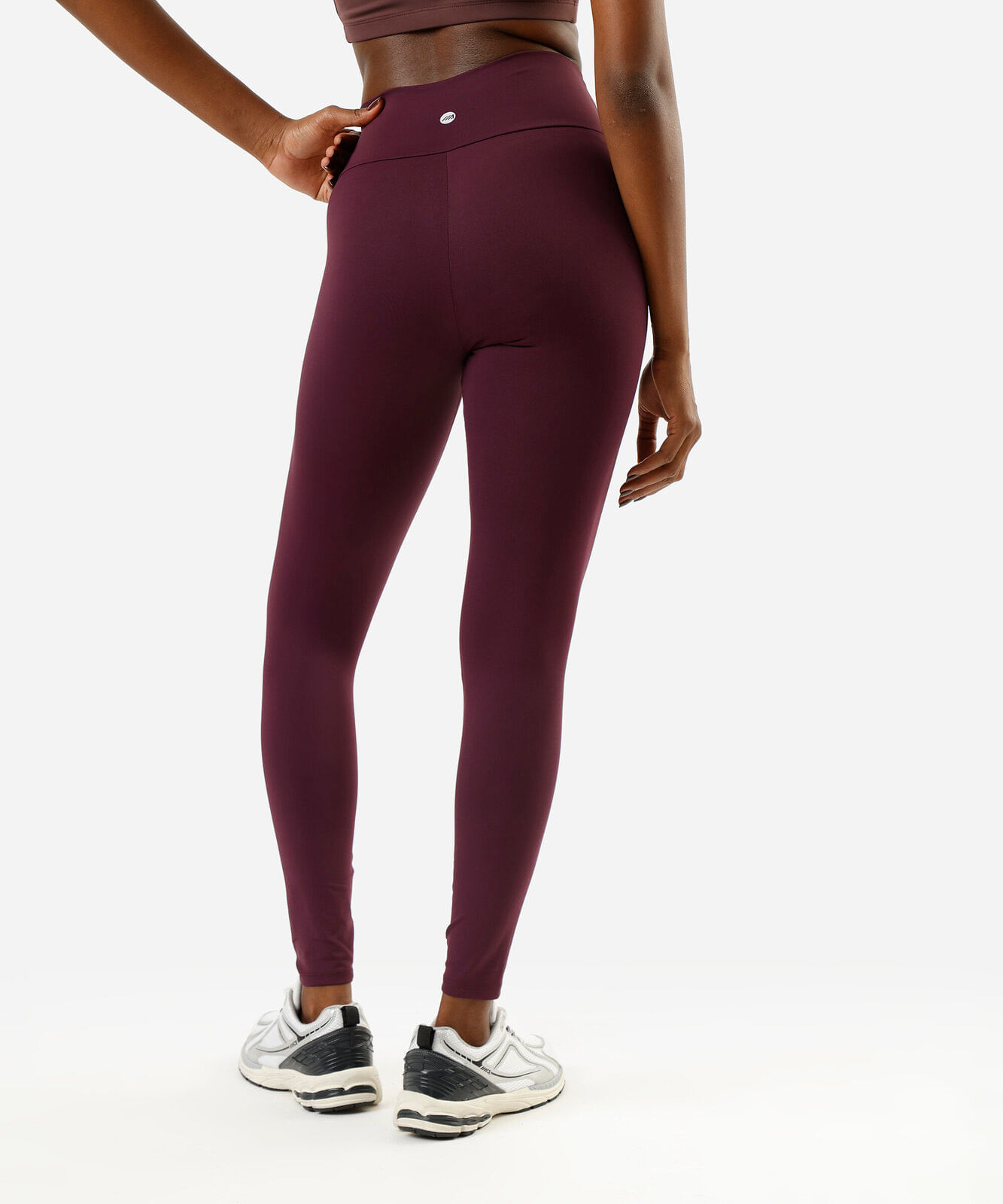 calça legging feminina esportiva roxa
