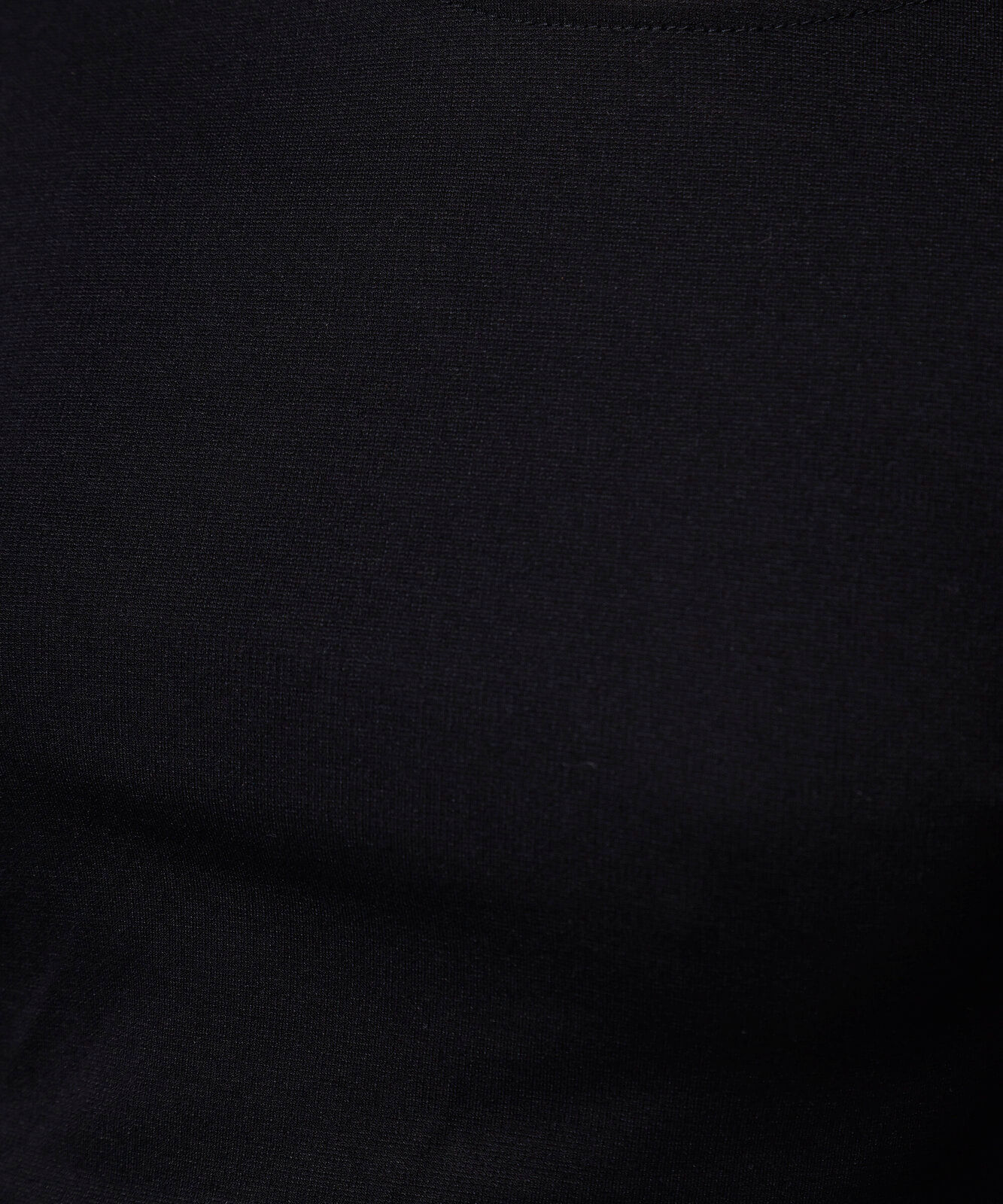 blusa feminina com viscose e fenda franzida mindset preta