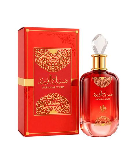 perfume feminino al wataniah sabah al ward valentine edp 100ml