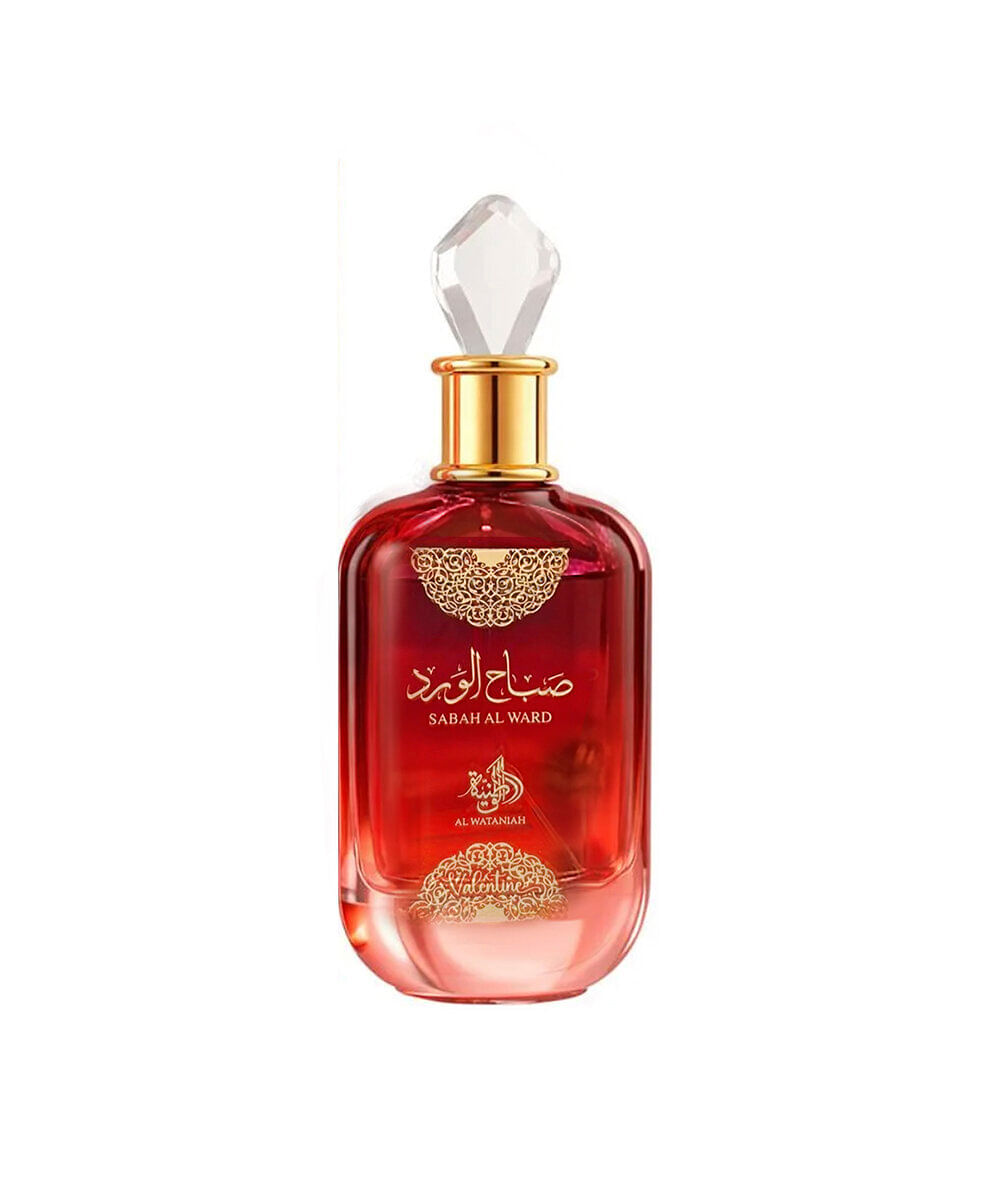 perfume feminino al wataniah sabah al ward valentine edp 100ml