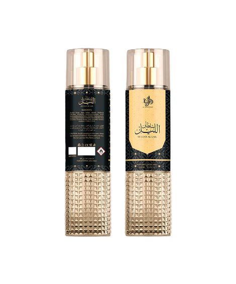 perfume masculino al wataniah sultan al lail perfumed body mist 250ml