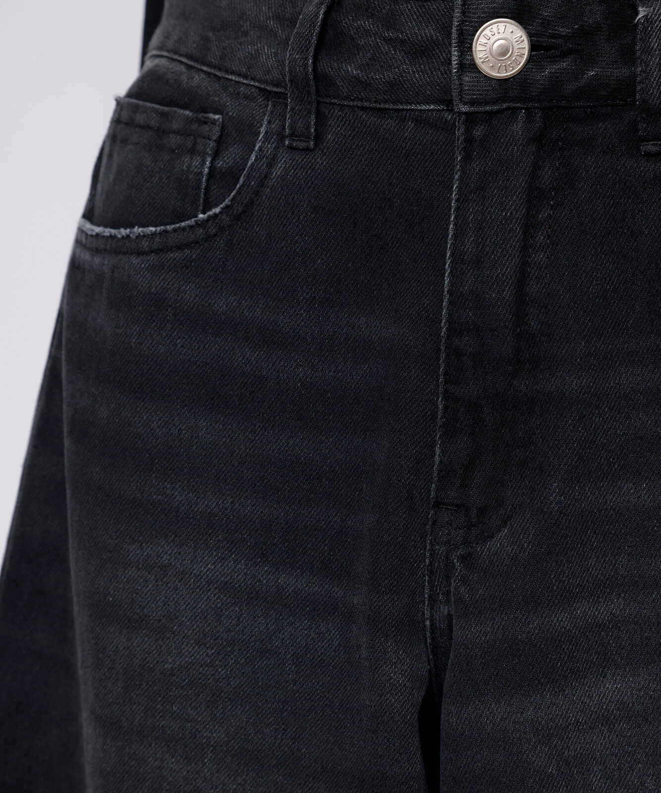 calça balloon feminina jeans mindset preta