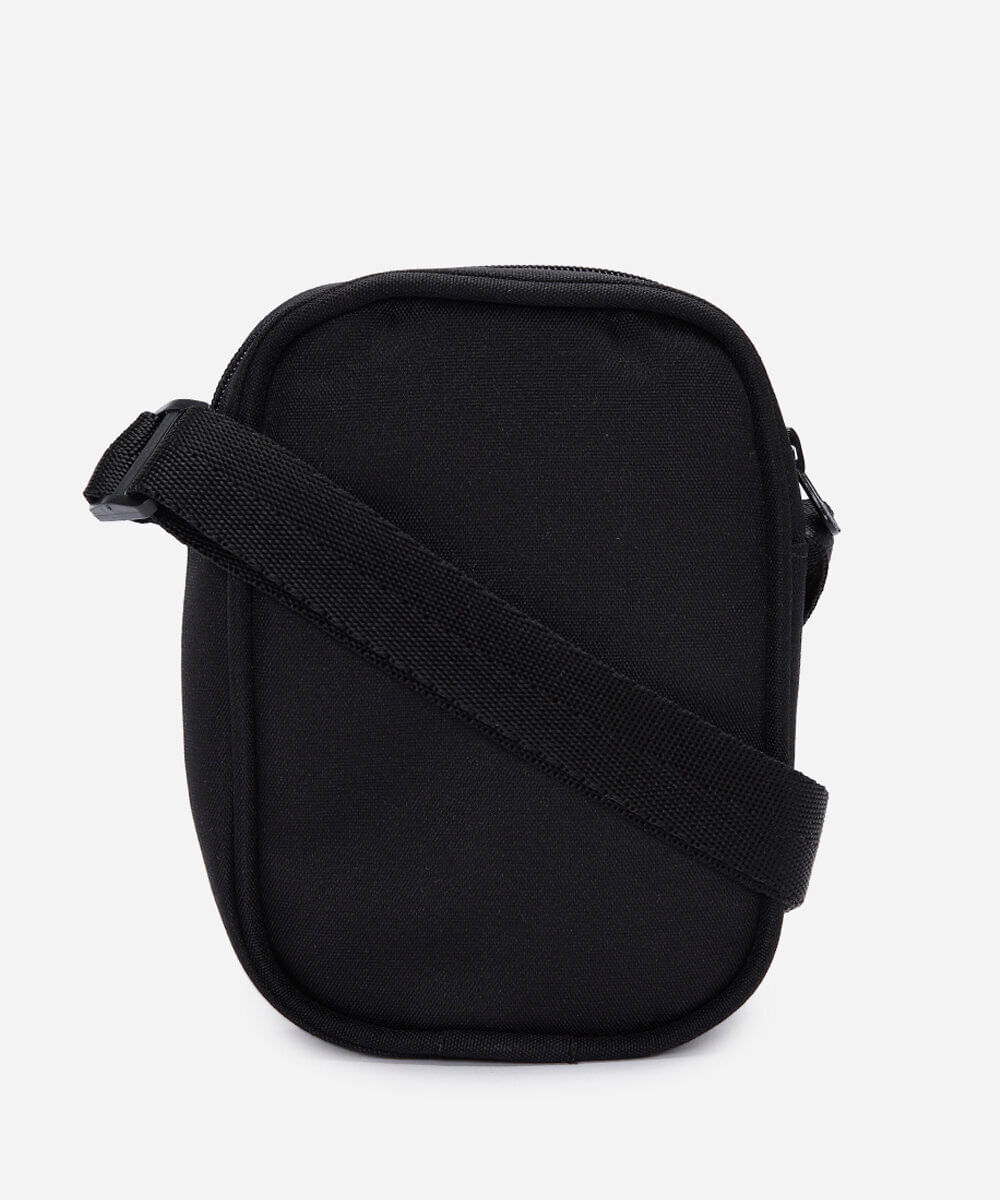 bolsa shoulder infantil mario bros - preto