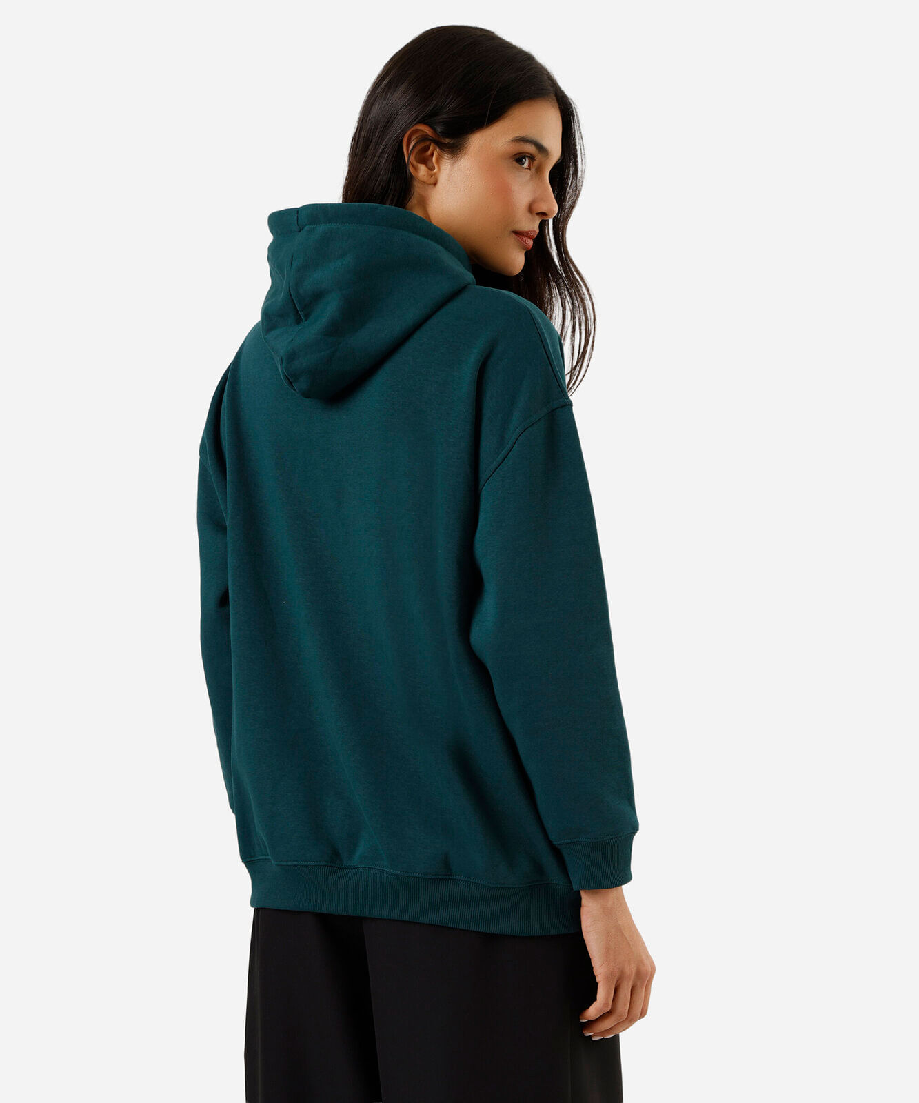 blusão de moletom feminino snoopy verde