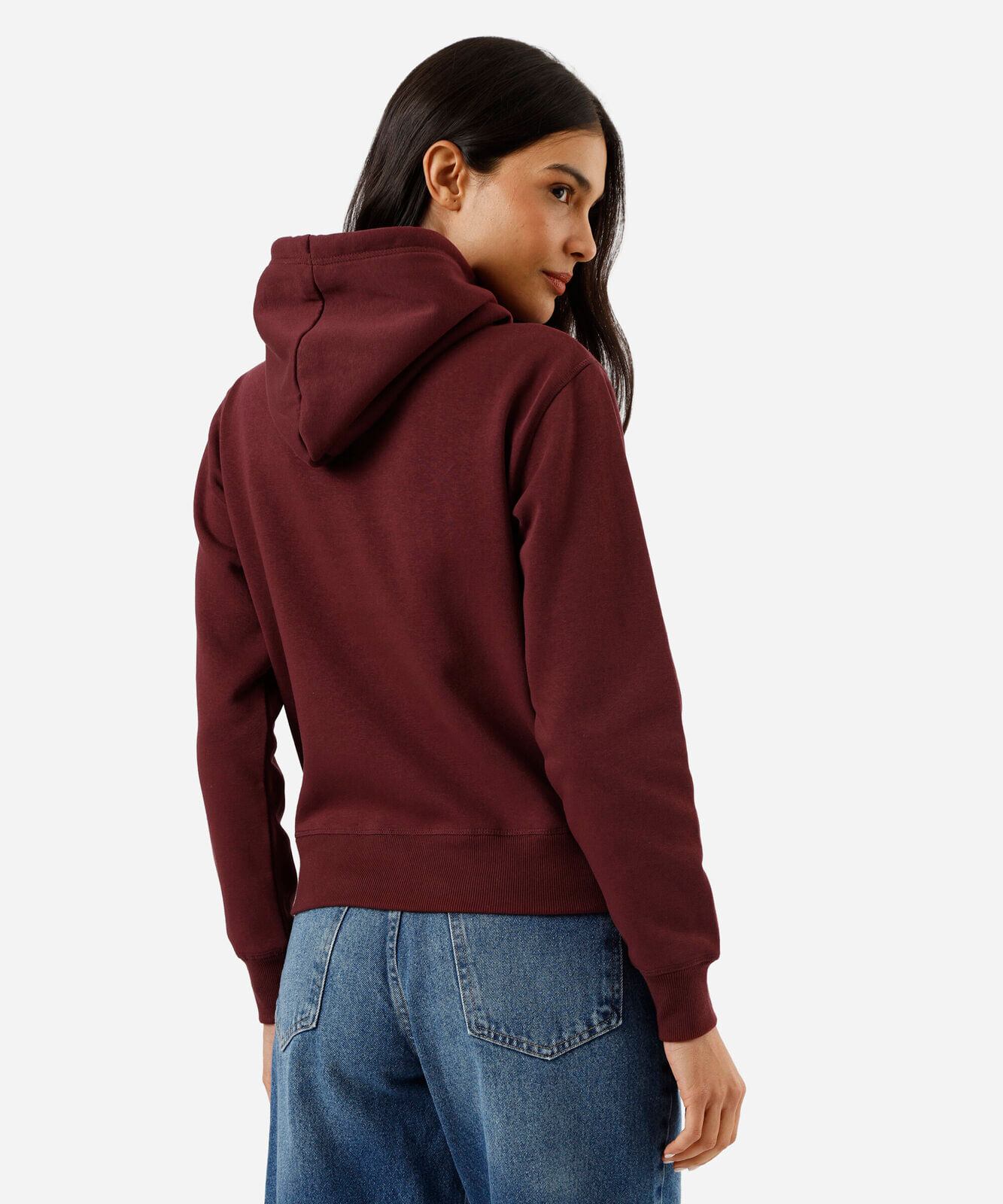 blusa de moletom feminina com capuz snoopy vinho