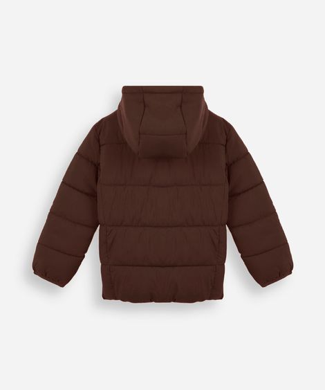 jaqueta bomber infantil marrom