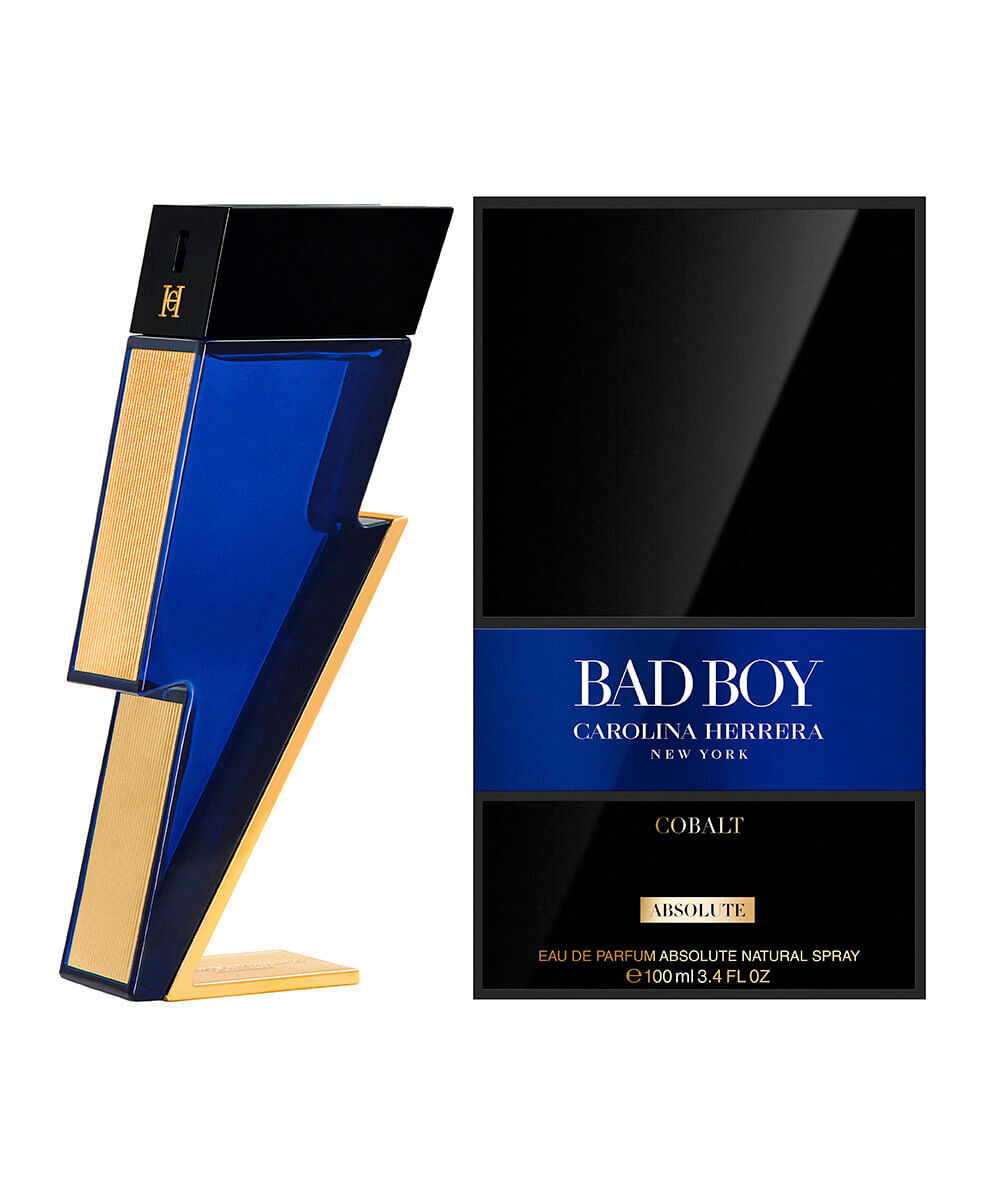 perfume masculino carolina herrera bad boy cobalt absolute eau de parfum absolute 100ml