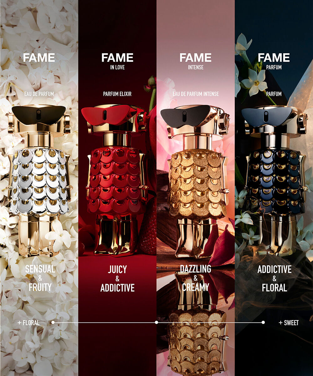 perfume feminino rabanne fame in love parfum elixir 50ml