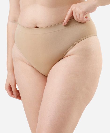 kit de 3 calcinhas biquíni feminina plus size plus size colorido