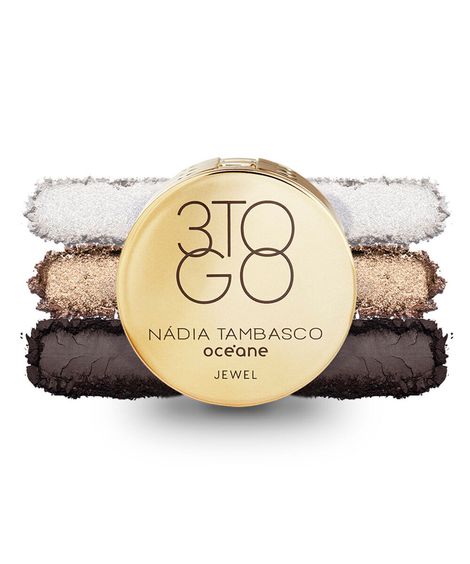 trio de sombras océane by nádia tambasco 3 to go palette jewel