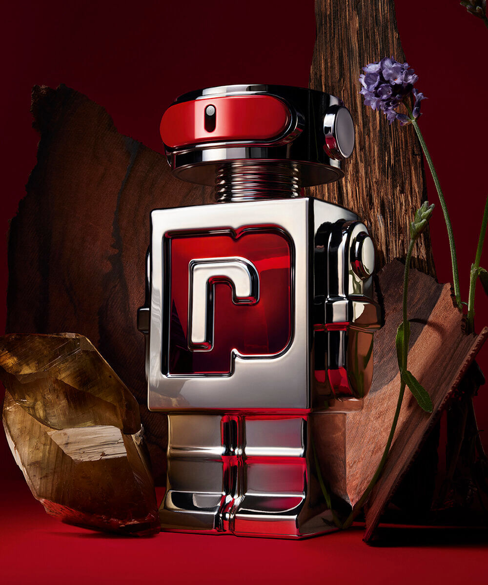 perfume masculino rabanne phantom in red parfum elixir 50ml