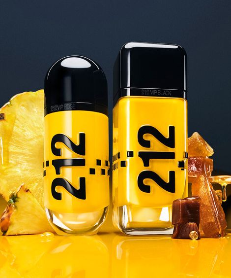 perfume feminino carolina herrera 212 vip rosé 212 cab edição limitada eau de parfum 80ml