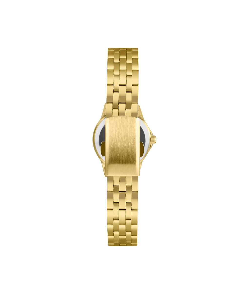 relógio feminino mindset analógico lrg4878lm7 c3kx dourado