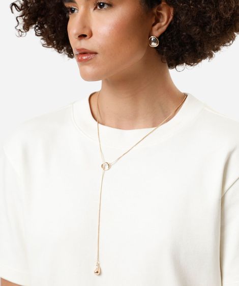 kit de brinco e colar presenteável colorido