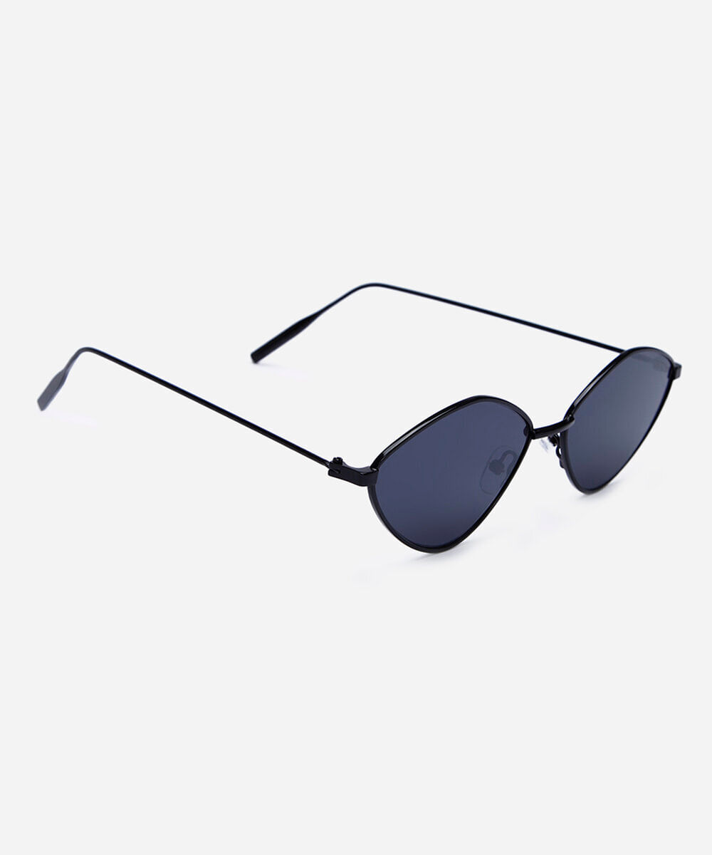 óculos de sol oval triton preto
