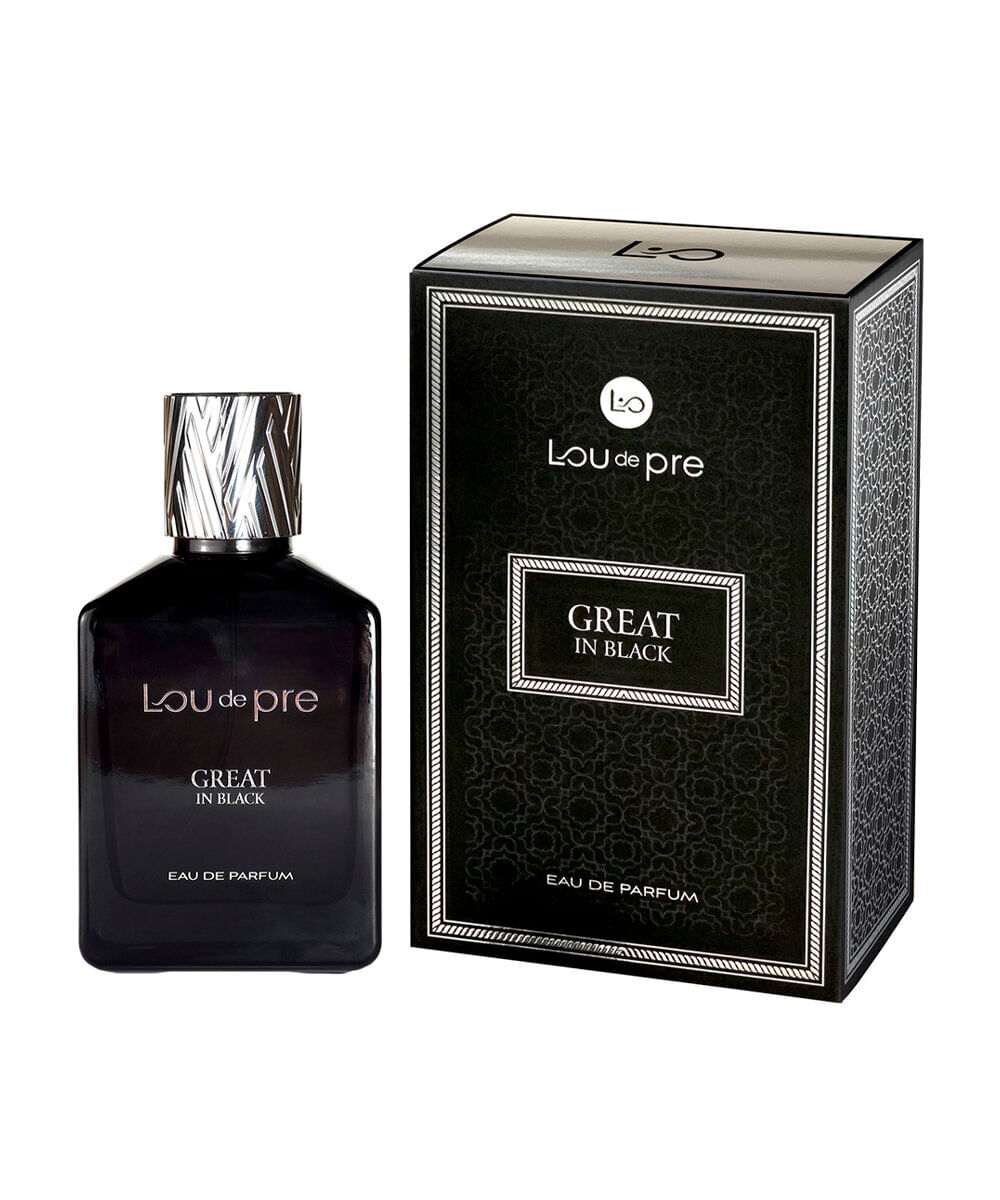perfume masculino lou de pre great in black 90ml