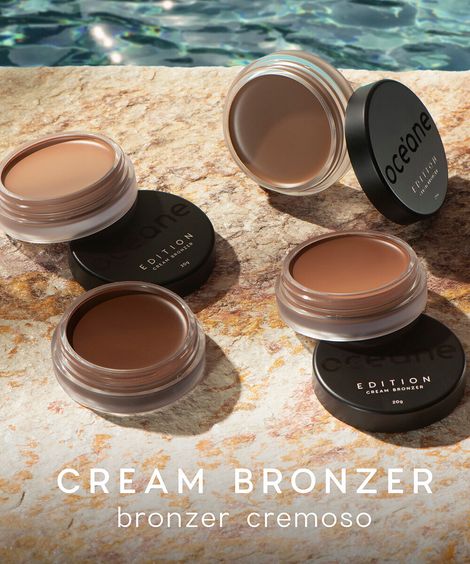 bronzeador em creme océane cream bronzer edition amber