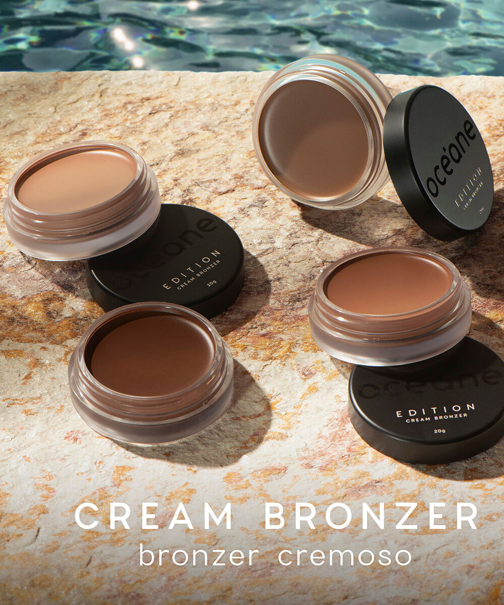 bronzeador em creme océane cream bronzer edition coast