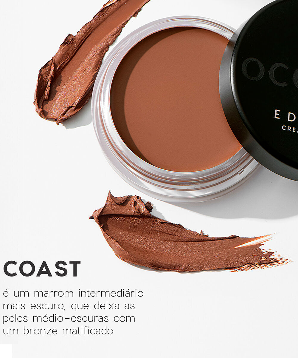 bronzeador em creme océane cream bronzer edition coast