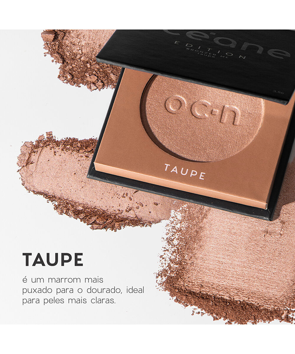 bronzeador em pó océane bronzer me edition taupe