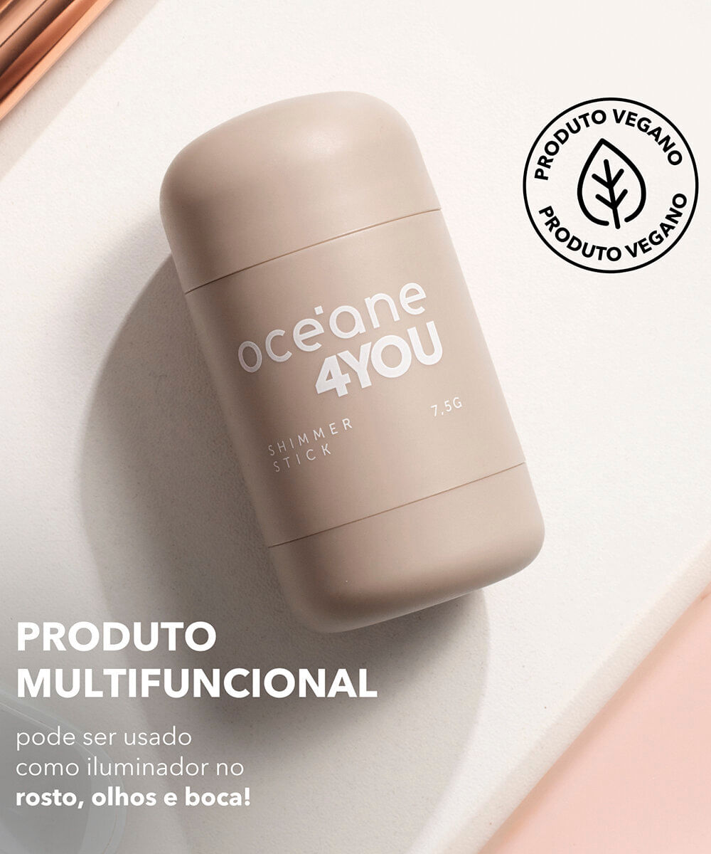 iluminador océane shimmer stick iced pearl pérola