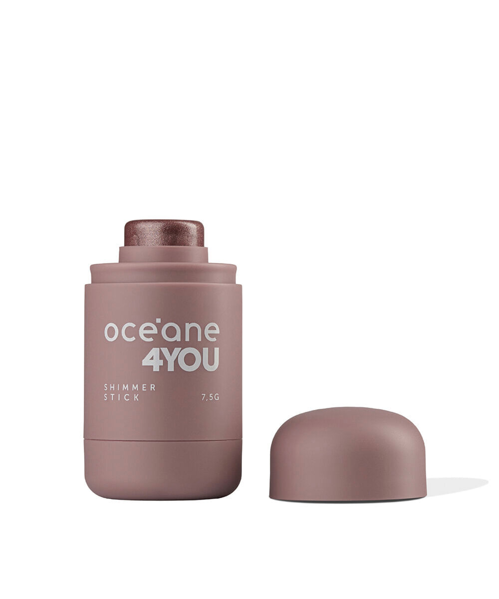 iluminador océane shimmer stick pink flash rosa