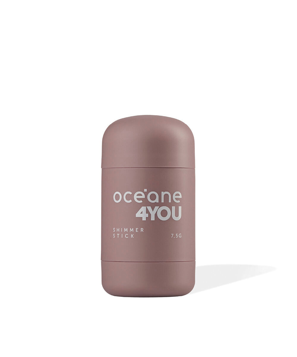 iluminador océane shimmer stick pink flash rosa