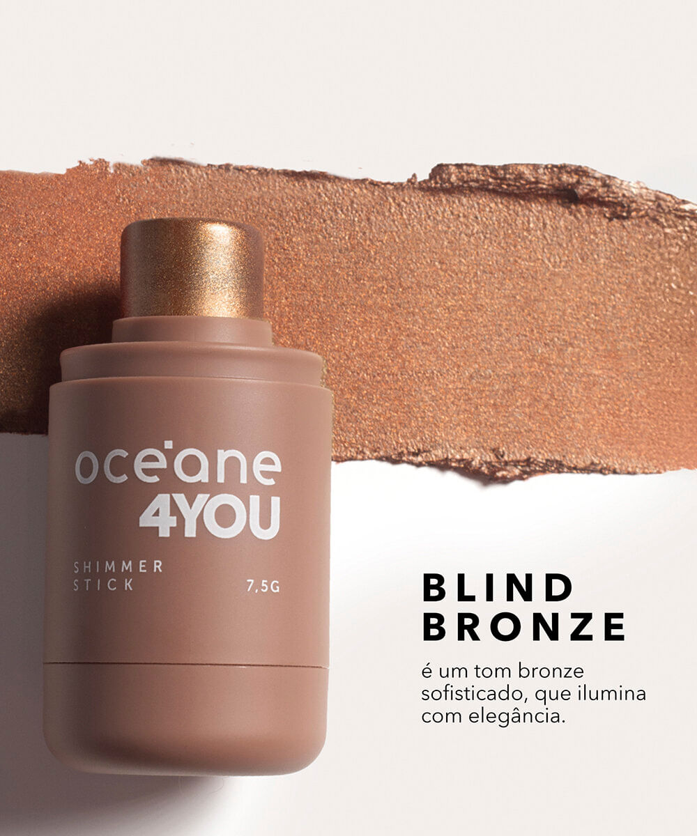 iluminador océane shimmer stick blind bronze