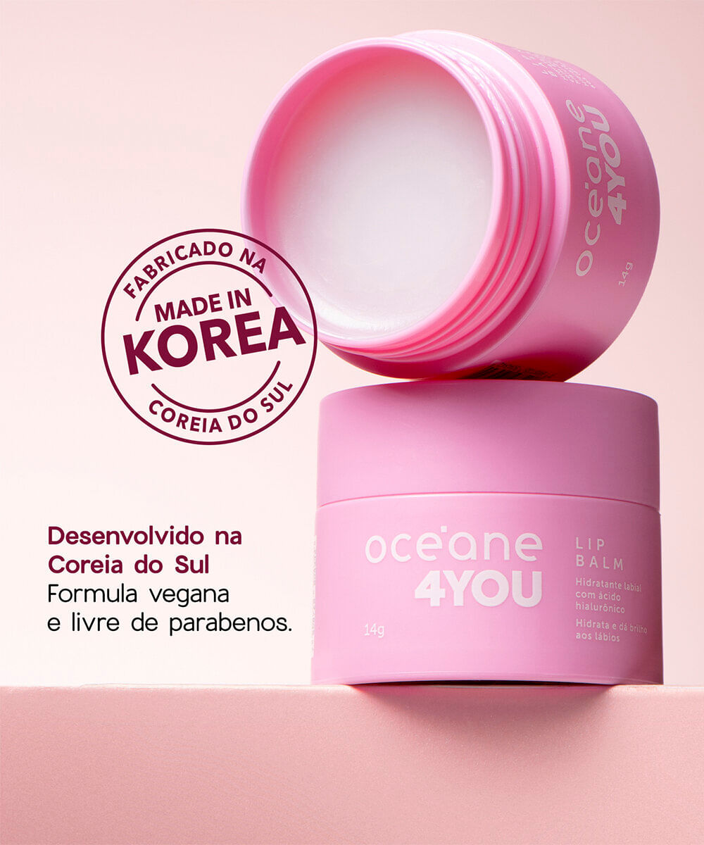 hidratante labial océane lip balm 4 you transparente