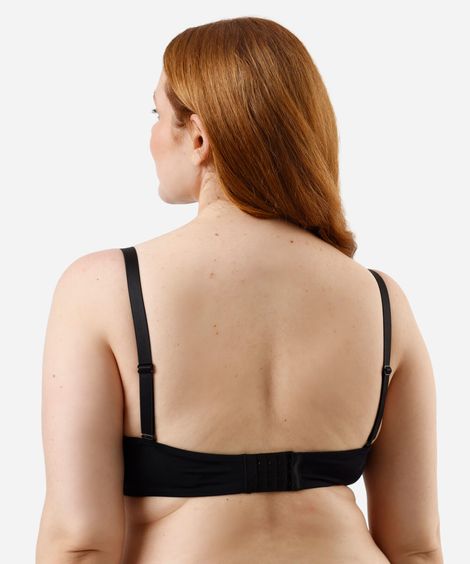 sutiã triângulo feminino plus size plus size preto