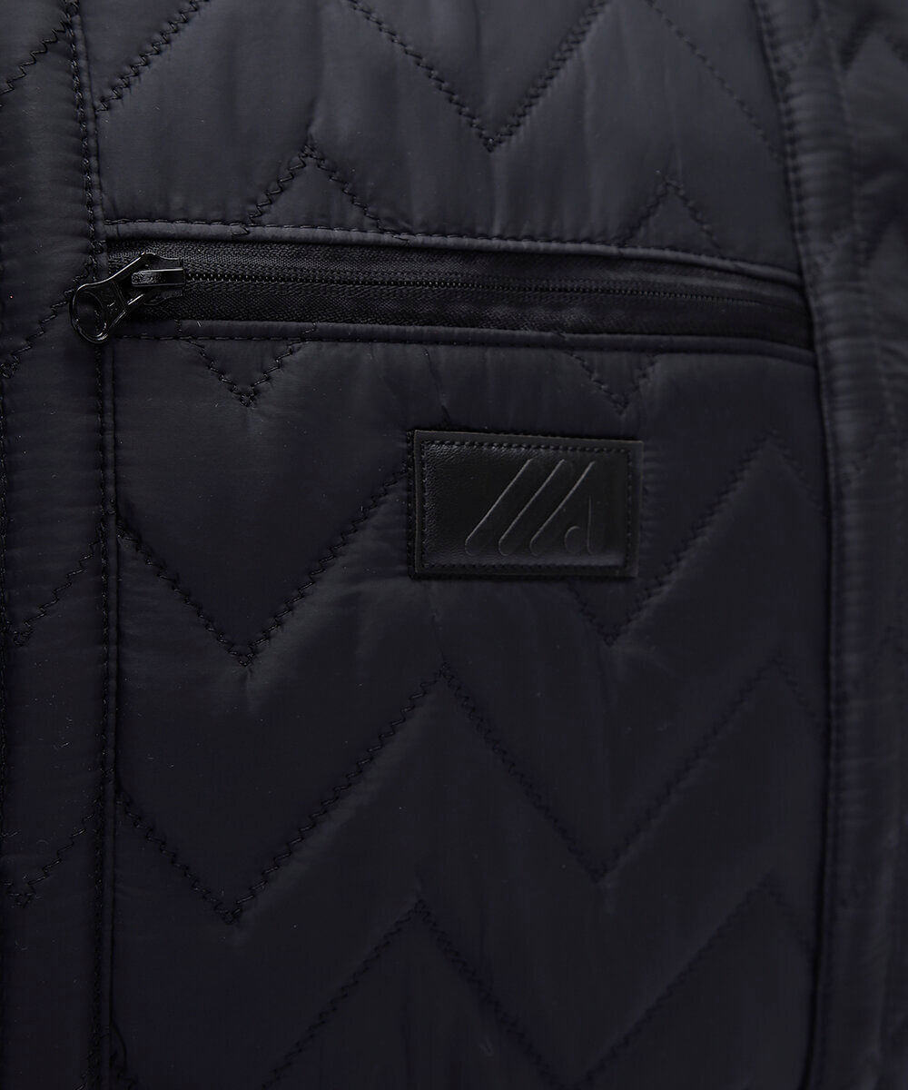 bolsa tote matelassê preta