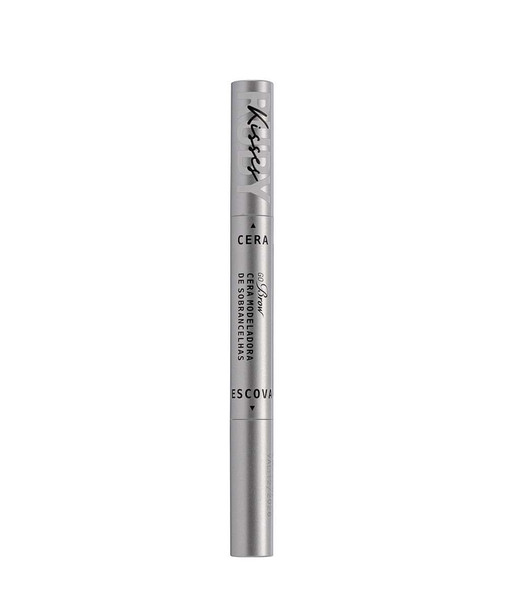 go brow ruby kisses cera modeladora de sobrancelhas incolor