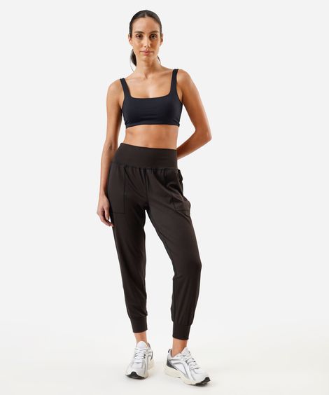 calça jogger feminina esportiva preta