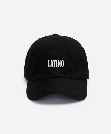 boné masculino aba curva latino preto