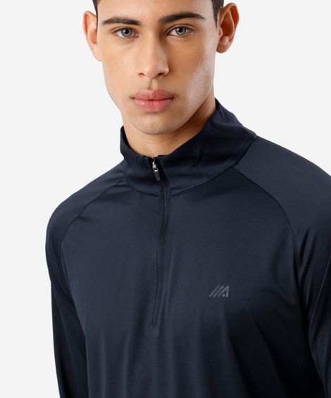 blusa masculina esportiva ace gola alta azul