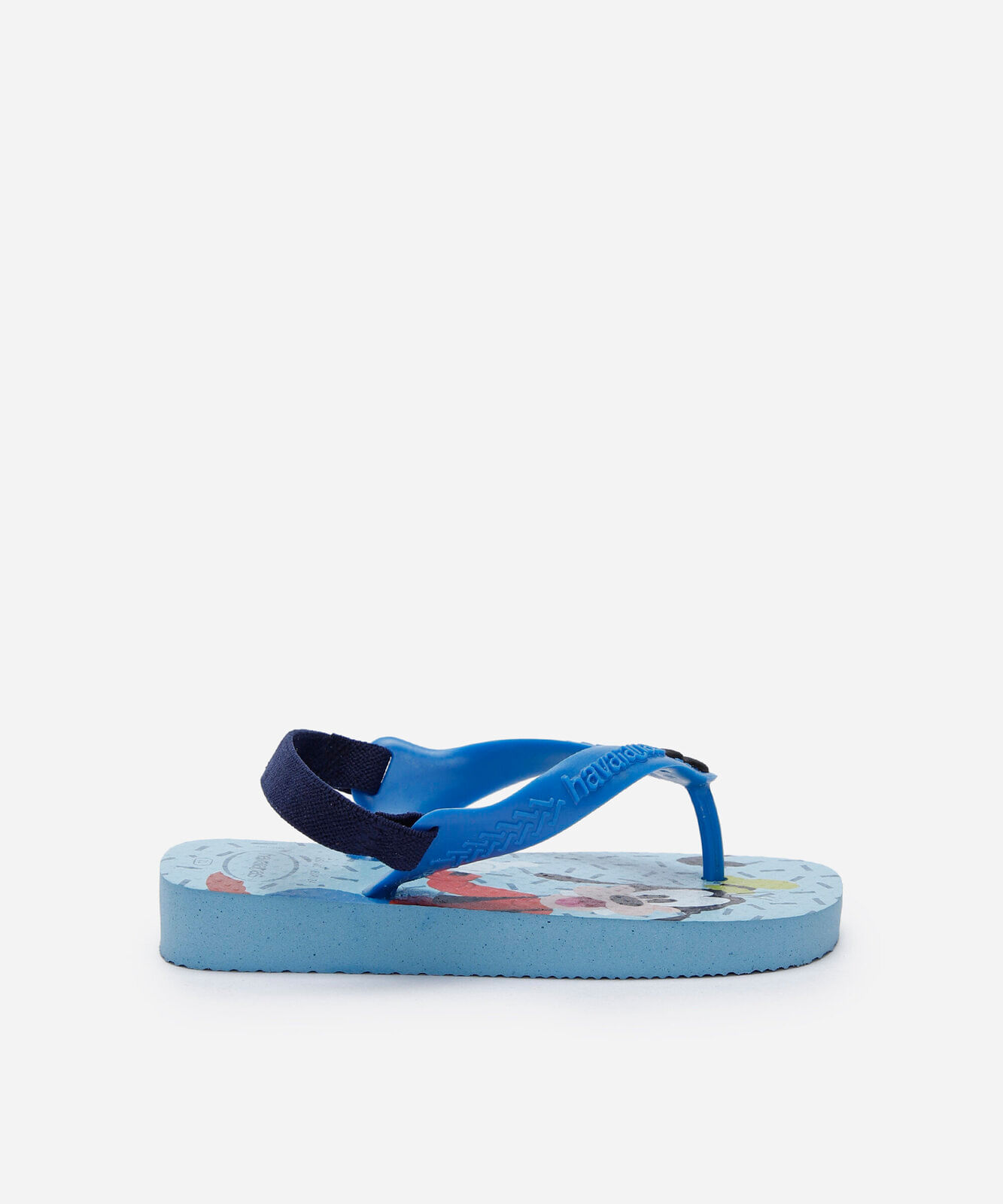 chinelo com elástico infantil havaianas turma do mickey azul