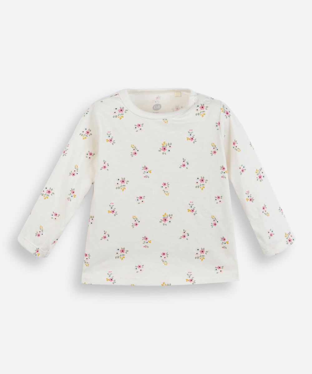 jardineira infantil com bordado e blusa rosa