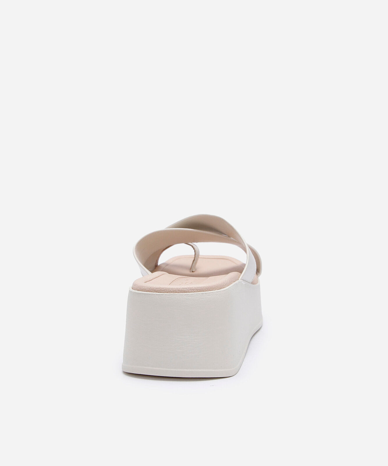 tamanco plataforma feminino beira rio off white